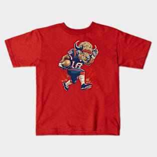 Buffalo Touchdown American Football Kids T-Shirt